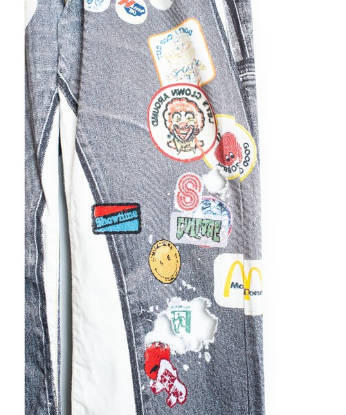 SEVESKIG（セヴシグ）の「SEVESKIG/セブシグ/DENIM転写_PT-SV-NRS-1001（デニムパンツ・メンズ・ブラック/インディゴブルー・SMALL/MEDIUM/LARGE/X-LARGE）」の10枚目の写真