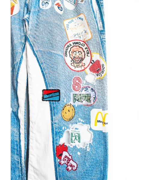 SEVESKIG/セブシグ/DENIM転写_PT-SV-NRS-1001（デニムパンツ