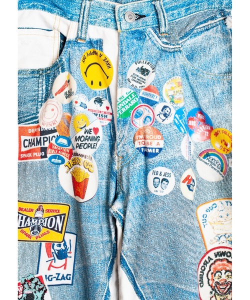 SEVESKIG（セヴシグ）の「SEVESKIG/セブシグ/DENIM転写_PT-SV-NRS-1001（デニムパンツ・メンズ・ブラック/インディゴブルー・SMALL/MEDIUM/LARGE/X-LARGE）」の14枚目の写真