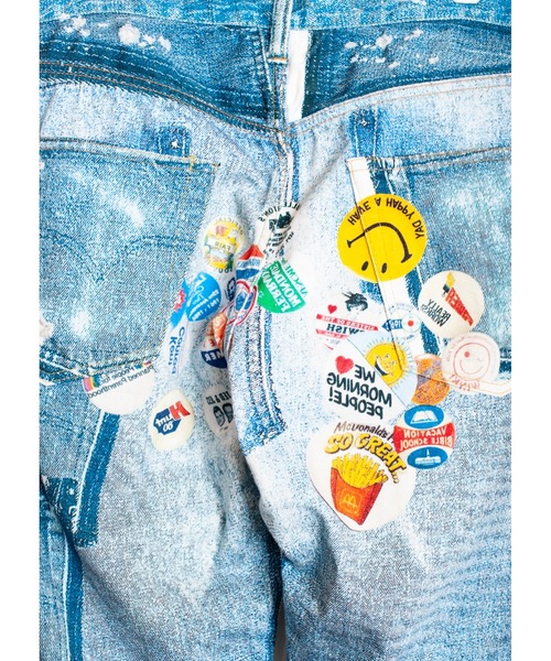 SEVESKIG/セブシグ/DENIM転写_PT-SV-NRS-1001（デニムパンツ