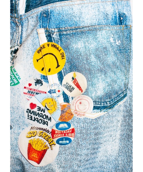 SEVESKIG（セヴシグ）の「SEVESKIG/セブシグ/DENIM転写_PT-SV-NRS-1001（デニムパンツ・メンズ・ブラック/インディゴブルー・SMALL/MEDIUM/LARGE/X-LARGE）」の16枚目の写真