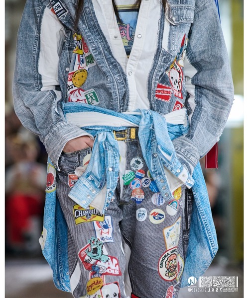 SEVESKIG/セブシグ/DENIM転写_PT-SV-NRS-1001（デニムパンツ