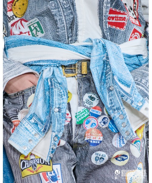 SEVESKIG/セブシグ/DENIM転写_PT-SV-NRS-1001（デニムパンツ