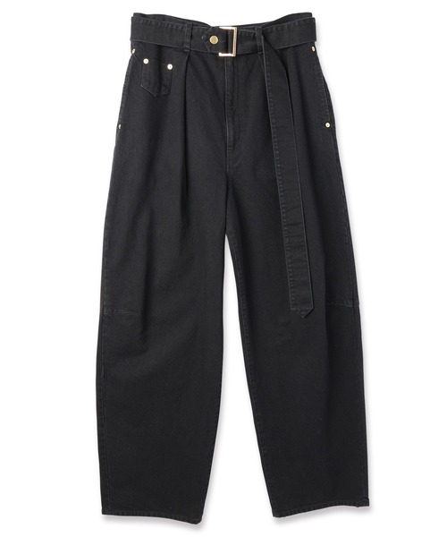 CULLNI クルニ 1TUCK BELTED DENIM PANTS CULLNI クルニ 1TUCK BELTED DENIM PANTS - メルカリ