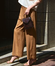 23区｜ニジュウサンクのパンツ（ブラウン/茶色系）通販 - ZOZOTOWN