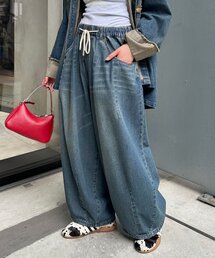 CIAOPANIC | オーバーダイスーパーワイドカーブデニム(デニムパンツ)