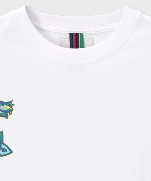 新品 希少 ポールスミス Tシャツ M 花柄 トップス カットソー ウィメンズ アート フラワー 半袖Tシャツ