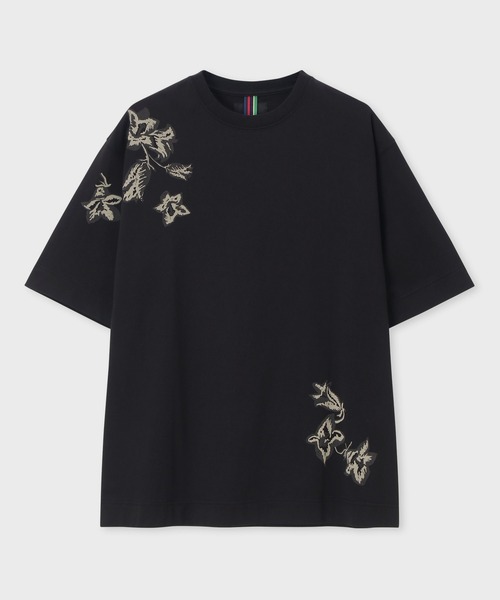 新品 希少 ポールスミス Tシャツ M 花柄 トップス カットソー Big Margaret” Tシャツ（252758EXT02
