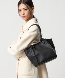 ＜EMMEL REFINES＞EM ソフト ショルダー トートバッグ