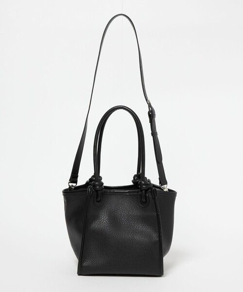 EMMEL REFINES（エメルリファインズ）の「＜EMMEL REFINES＞EM ソフト ショルダー トートバッグ（トートバッグ・レディース・ダークブラウン/ブラック・FREE）」の6枚目の写真