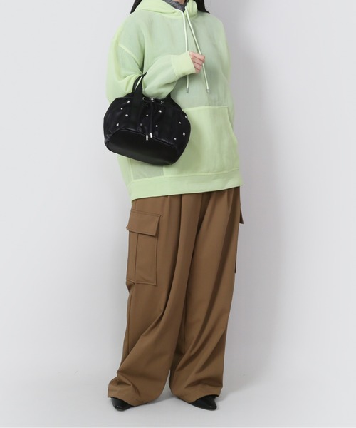 CONTROL FREAK / CTFK（コントロールフリーク）の「CONTROL FREAK / CTFK（コントロールフリーク/シーティーエフケー）スタッズミニバッグ（ショルダーバッグ・レディース・カーキ/ブラック/ブラウン・FREE）」の22枚目の写真