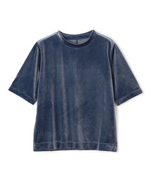 TEOベロアTシャツ サイズS GU公式 | シアーベロアT