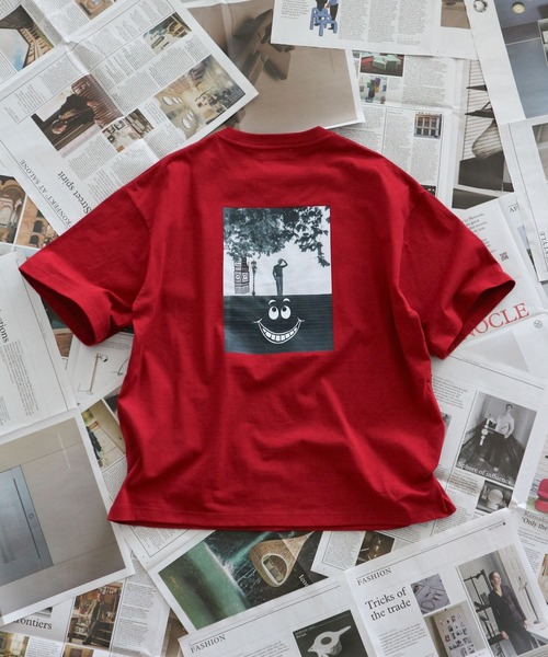 RAGEBLUE（レイジブルー）の「【Ryu Ambe】コラボ/イラストプリントTシャツ（Tシャツ/カットソー・メンズ・ホワイト/ブラック/ライトブルー/レッド/その他22・MEDIUM/LARGE）」の4枚目の写真