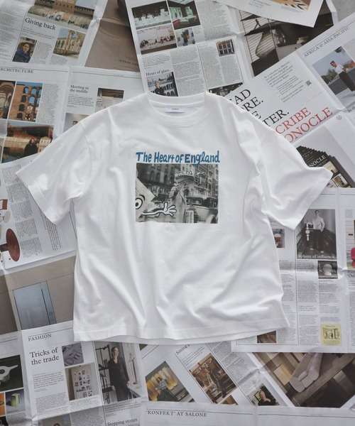 RAGEBLUE（レイジブルー）の「【Ryu Ambe】コラボ/イラストプリントTシャツ（Tシャツ/カットソー・メンズ・ホワイト/ブラック/ライトブルー/レッド/その他22・MEDIUM/LARGE）」の2枚目の写真