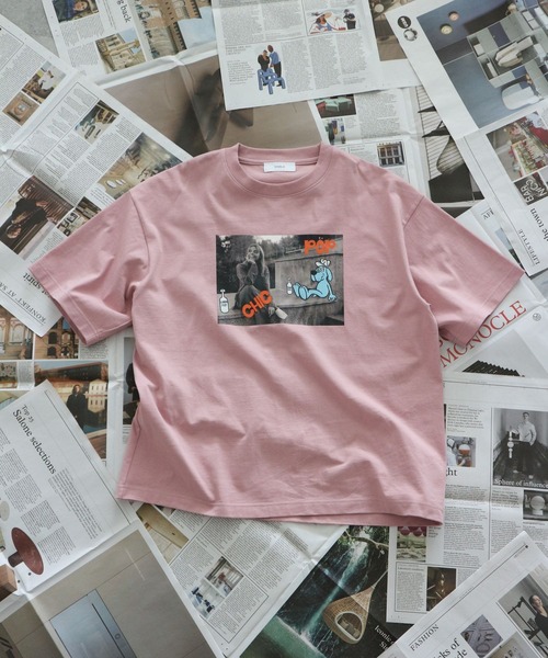 RAGEBLUE（レイジブルー）の「【Ryu Ambe】コラボ/イラストプリントTシャツ（Tシャツ/カットソー・メンズ・ホワイト/ブラック/ライトブルー/レッド/その他22・MEDIUM/LARGE）」の5枚目の写真