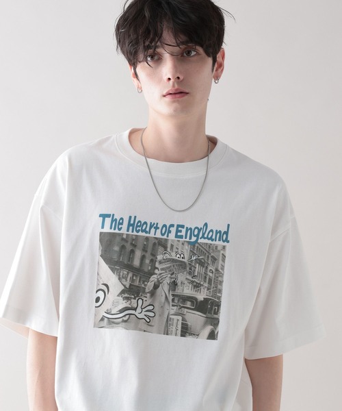 RAGEBLUE（レイジブルー）の「【Ryu Ambe】コラボ/イラストプリントTシャツ（Tシャツ/カットソー・メンズ・ホワイト/ブラック/ライトブルー/レッド/その他22・MEDIUM/LARGE）」の10枚目の写真