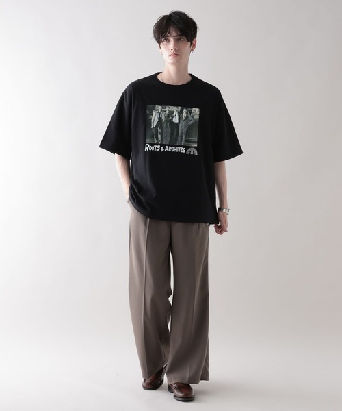 RAGEBLUE（レイジブルー）の「【Ryu Ambe】コラボ/イラストプリントTシャツ（Tシャツ/カットソー・メンズ・ホワイト/ブラック/ライトブルー/レッド/その他22・MEDIUM/LARGE）」の12枚目の写真