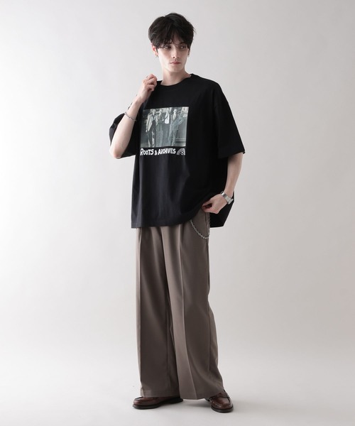 RAGEBLUE（レイジブルー）の「【Ryu Ambe】コラボ/イラストプリントTシャツ（Tシャツ/カットソー・メンズ・ホワイト/ブラック/ライトブルー/レッド/その他22・MEDIUM/LARGE）」の13枚目の写真