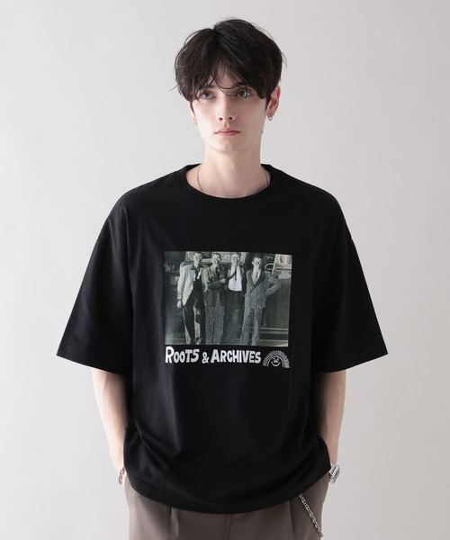 RAGEBLUE（レイジブルー）の「【Ryu Ambe】コラボ/イラストプリントTシャツ（Tシャツ/カットソー・メンズ・ホワイト/ブラック/ライトブルー/レッド/その他22・MEDIUM/LARGE）」の14枚目の写真