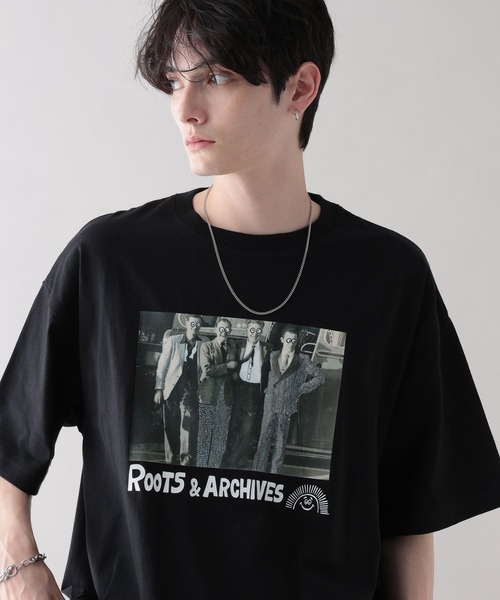 RAGEBLUE（レイジブルー）の「【Ryu Ambe】コラボ/イラストプリントTシャツ（Tシャツ/カットソー・メンズ・ホワイト/ブラック/ライトブルー/レッド/その他22・MEDIUM/LARGE）」の16枚目の写真