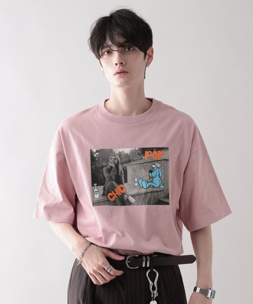 RAGEBLUE（レイジブルー）の「【Ryu Ambe】コラボ/イラストプリントTシャツ（Tシャツ/カットソー・メンズ・ホワイト/ブラック/ライトブルー/レッド/その他22・MEDIUM/LARGE）」の20枚目の写真