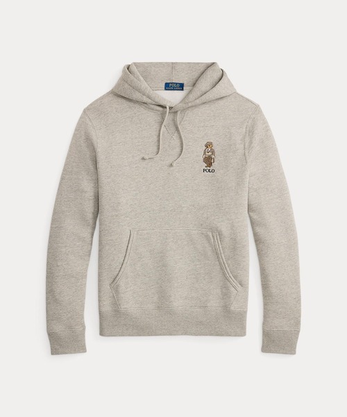 POLO RALPH LAUREN（ポロ ラルフ ローレン）の「Polo ベア フリース フーディ（パーカー・メンズ・グレー系・XXL/XS/XL/S/M/L）」の4枚目の写真