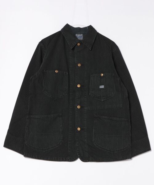 Lee（リー）の「Lee/リー 【新作】DUNGAREES ロコジャケット/カバーオール/デニムジャケット セットアップ可【ユニセックス】/ヒッコリー（カバーオール・メンズ・その他2・SMALL/X-LARGE/LARGE/MEDIUM）」の9枚目の写真