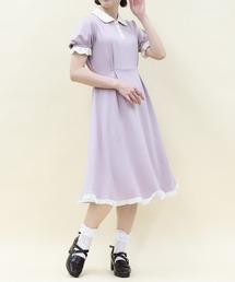 ★新品★アクシーズファム ワンピース 新品タグ付き axes femme アクシーズファム レモン×タイル柄