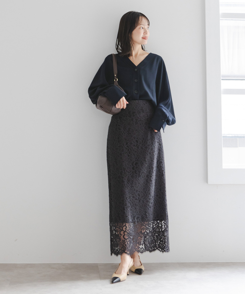 追加》エステルダブルクロスカーデブラウス3（シャツ/ブラウス