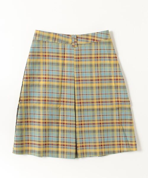 mul.（ムル）の「SK　ハーフプリーツチェックスカート（スカート・レディース・ブルー・FREE）」の13枚目の写真