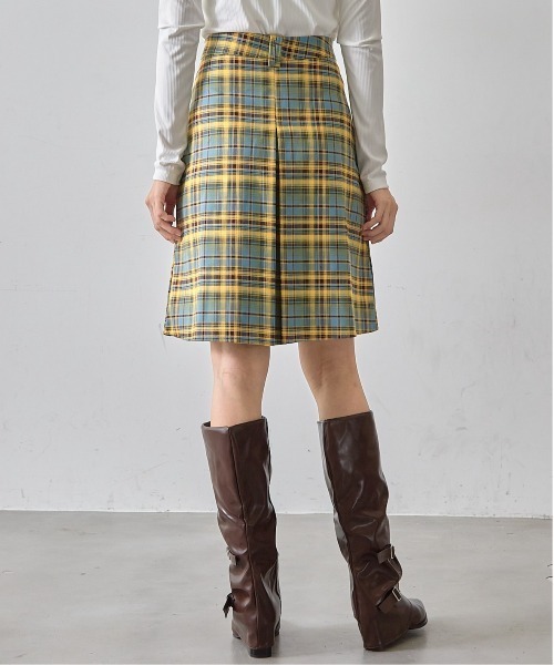 coyseioチェックハーフスカート coyseioチェックハーフスカート 韓国ファッション COYSEIO(コイセイオ