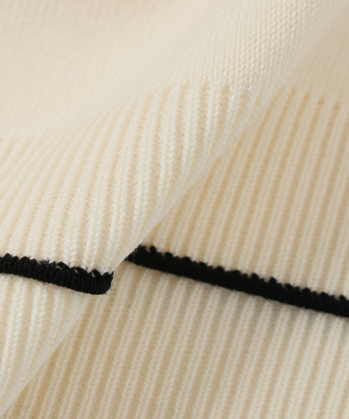 La TOTALITE（ラトータリテ）の「【洗える】ウォッシャブルスムースニットカーディガン（カーディガン/ボレロ・レディース・ブルー/ホワイト/ブラウン・FREE）」の18枚目の写真