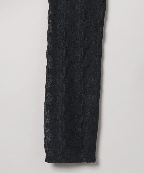 JEANASIS（ジーナシス）の「イレヘムレースミニワンピース/591134（ワンピース・レディース・オフホワイト/ブラック・FREE）」の6枚目の写真