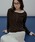 MUHETi~G[^j́usheer henry neck layered  long sleeve t-shirt / VA[w[lbNC[hOTVciTVc/Jbg\[jvbuE