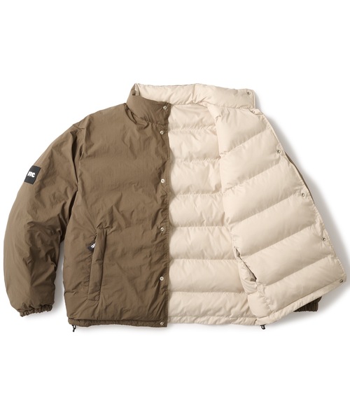 FTC(エフティーシー)の「REVERSIBLE PUFFY JACKET(ダウンジャケット/コート・メンズ・ブラウン/ブラック・LARGE/MEDIUM/X-LARGE)」の8枚目の写真
