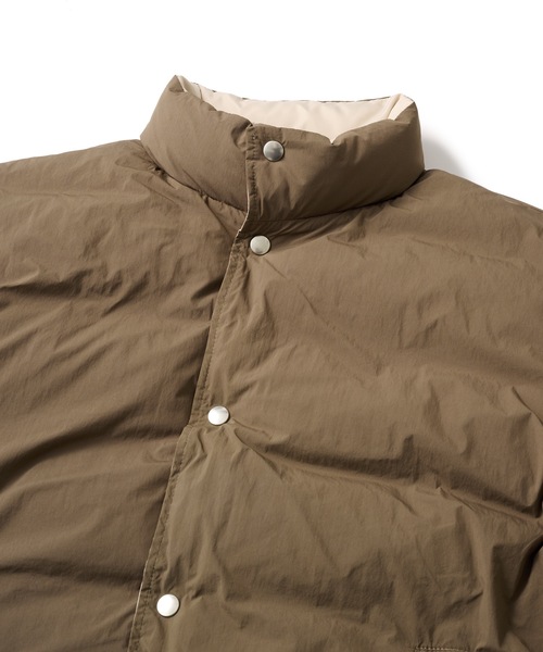FTC(エフティーシー)の「REVERSIBLE PUFFY JACKET(ダウンジャケット/コート・メンズ・ブラウン/ブラック・LARGE/MEDIUM/X-LARGE)」の11枚目の写真