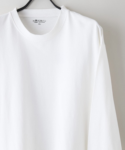 ragged mountain(ラギットマウンテン)の「【RAGGED MOUNTAIN:ラギットマウンテン】バックプリントロンT(Tシャツ/カットソー・メンズ・ネイビー/ホワイト/ブラウン/ブラック・MEDIUM/LARGE/X-LARGE)」の11枚目の写真