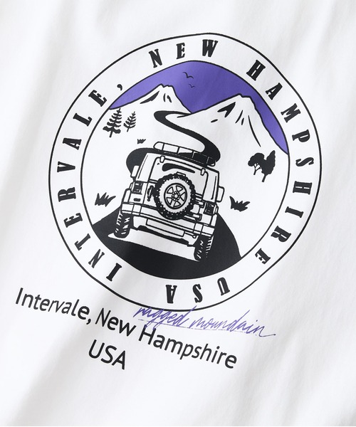 ragged mountain(ラギットマウンテン)の「【RAGGED MOUNTAIN:ラギットマウンテン】バックプリントロンT(Tシャツ/カットソー・メンズ・ネイビー/ホワイト/ブラウン/ブラック・MEDIUM/LARGE/X-LARGE)」の6枚目の写真