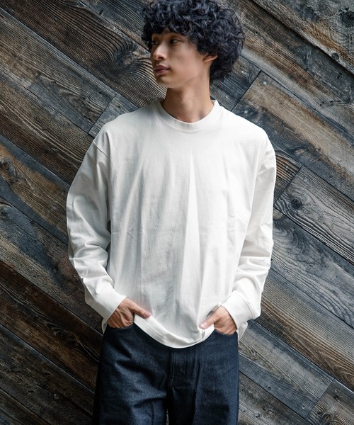 ragged mountain(ラギットマウンテン)の「【RAGGED MOUNTAIN:ラギットマウンテン】バックプリントロンT(Tシャツ/カットソー・メンズ・ネイビー/ホワイト/ブラウン/ブラック・MEDIUM/LARGE/X-LARGE)」の18枚目の写真