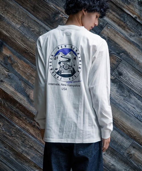 ragged mountain(ラギットマウンテン)の「【RAGGED MOUNTAIN:ラギットマウンテン】バックプリントロンT(Tシャツ/カットソー・メンズ・ネイビー/ホワイト/ブラウン/ブラック・MEDIUM/LARGE/X-LARGE)」の19枚目の写真
