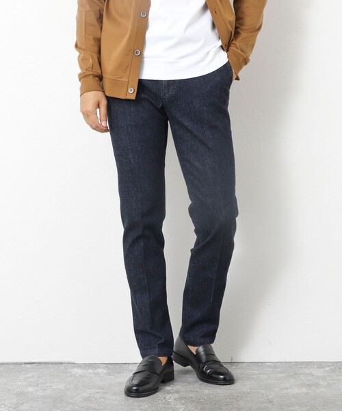 NOLLEY’S（ノーリーズ）の「12ozムラ糸ストレッチデニムスリムフィットPT 25AW（デニムパンツ・メンズ・インディゴブルー/ブラック/ブルー・S/M/L/XL/XXL）」の2枚目の写真