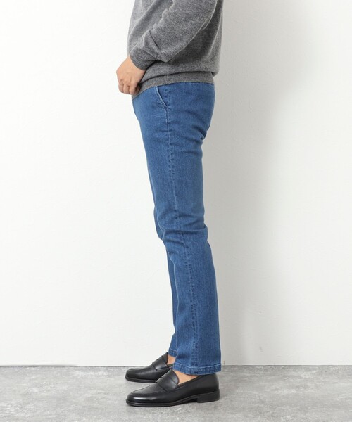 NOLLEY’S（ノーリーズ）の「12ozムラ糸ストレッチデニムスリムフィットPT 25AW（デニムパンツ・メンズ・インディゴブルー/ブラック/ブルー・S/M/L/XL/XXL）」の10枚目の写真