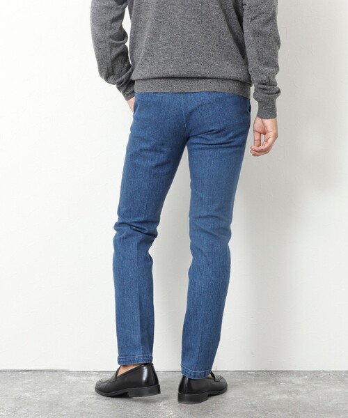 NOLLEY’S（ノーリーズ）の「12ozムラ糸ストレッチデニムスリムフィットPT 25AW（デニムパンツ・メンズ・インディゴブルー/ブラック/ブルー・S/M/L/XL/XXL）」の11枚目の写真