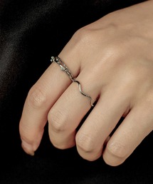 frank and easy × Steven Alan＞TINY SILVER RING/リング（リング