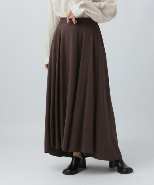 LEPSIM(レプシィム)の「フィブリルフレアスカート 582391(スカート・レディース・ブラック/ブラウン/アイボリー・FREE)」の3枚目の写真