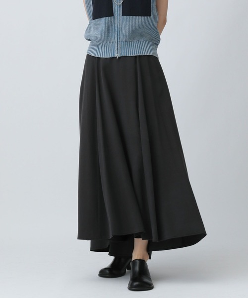 LEPSIM(レプシィム)の「フィブリルフレアスカート 582391(スカート・レディース・ブラック/ブラウン/アイボリー・FREE)」の11枚目の写真