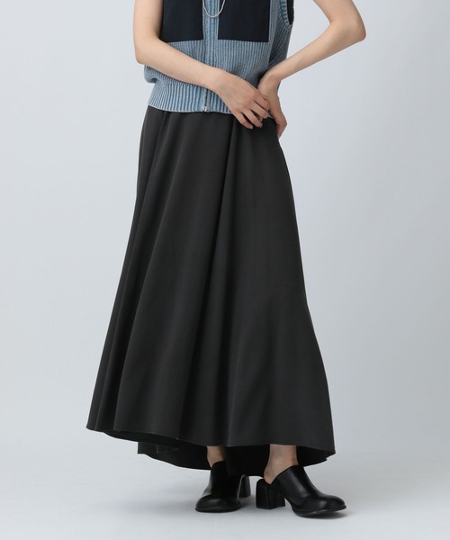 LEPSIM(レプシィム)の「フィブリルフレアスカート 582391(スカート・レディース・ブラック/ブラウン/アイボリー・FREE)」の12枚目の写真