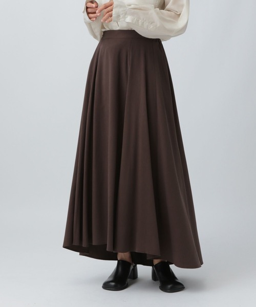 LEPSIM(レプシィム)の「フィブリルフレアスカート 582391(スカート・レディース・ブラック/ブラウン/アイボリー・FREE)」の17枚目の写真