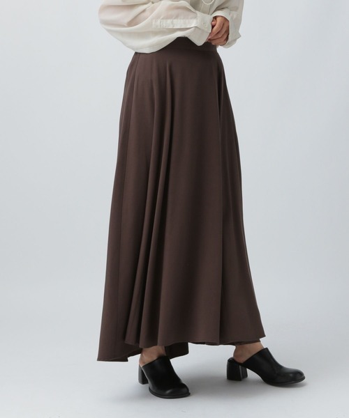 LEPSIM(レプシィム)の「フィブリルフレアスカート 582391(スカート・レディース・ブラック/ブラウン/アイボリー・FREE)」の18枚目の写真