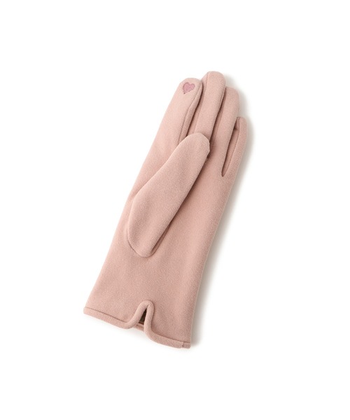 ROPE' PICNIC(ロペピクニック)の「パールジャージスマホタッチグローブ(手袋・レディース・ピンク/ブラック/キナリ・FREE)」の11枚目の写真